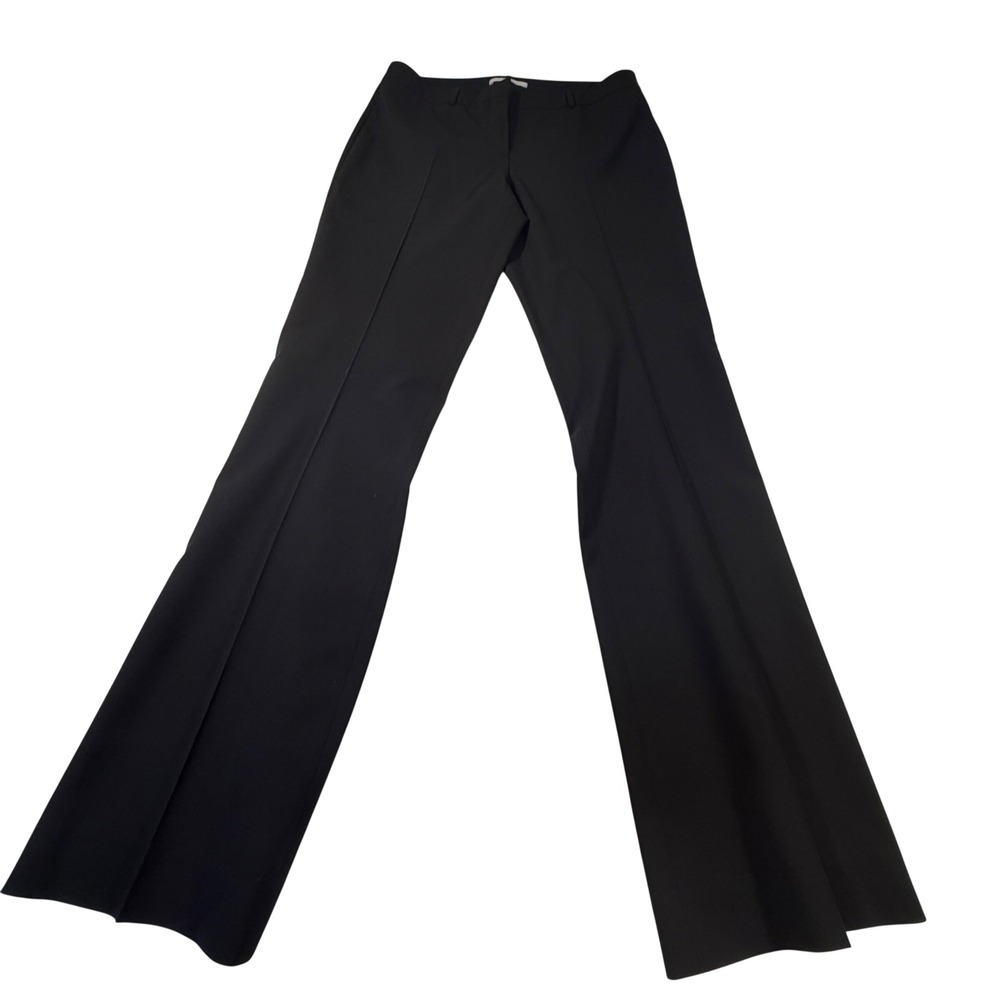 Hugo Boss Black Bootcut Trousers Women Size 4 Professional Dress Pants Office - Picture 2 of 8
